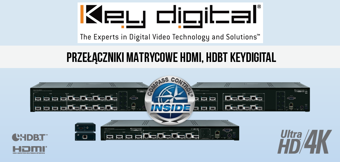 Key Digital: Matryce HDMI, HDBaseT - bieżący line'up