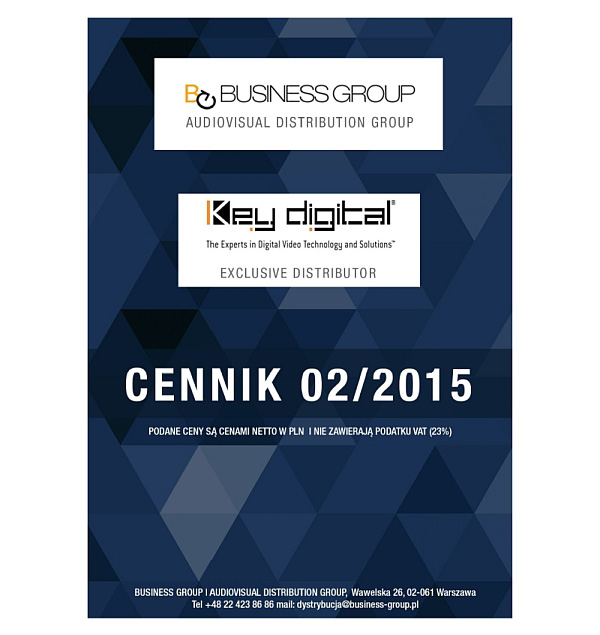 Key Digital - Nowy Cennik Dystrybucyjny SRP 02/2015