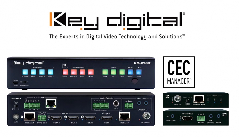 Key Digital: Nowy przełącznik prezentacyjny KD-PS42
