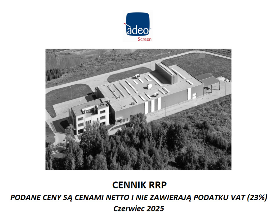 Nowe, niższe ceny ekranów Adeo Screen