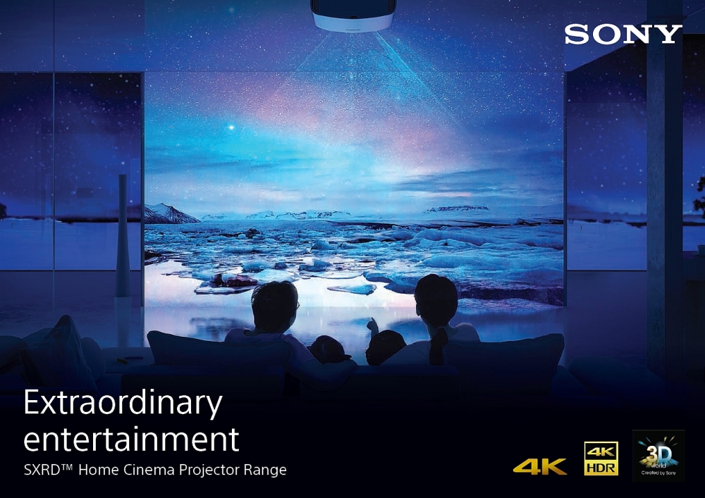 Nowe projektory SXRD 4K do kina domowego Sony VPL-VW260ES,  VPL-VW360ES,  VPL-VW760ES