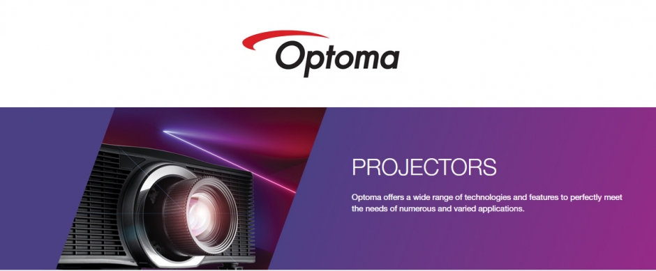 Projektory Optoma FHD 1080p dedykowane do pracy w sektorze biznesowym oraz edukacyjnym.