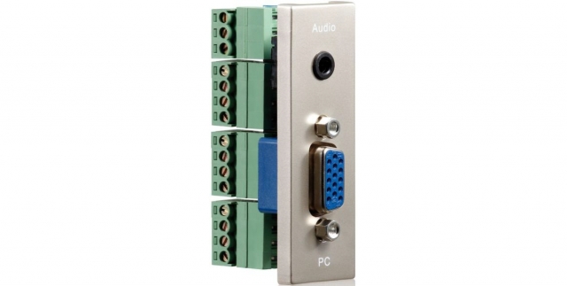 PureID ID-WP-MOD-VG - VGA + Audio wallplate