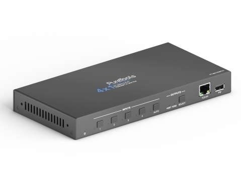 Przełącznik HDBaseT HDMI 4x1 4K (60Hz 4:2:0) - PT-SW-HDBT41